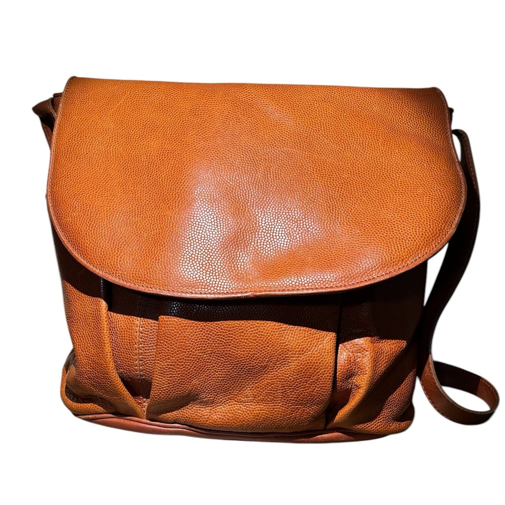 Oversize Leather Satchel